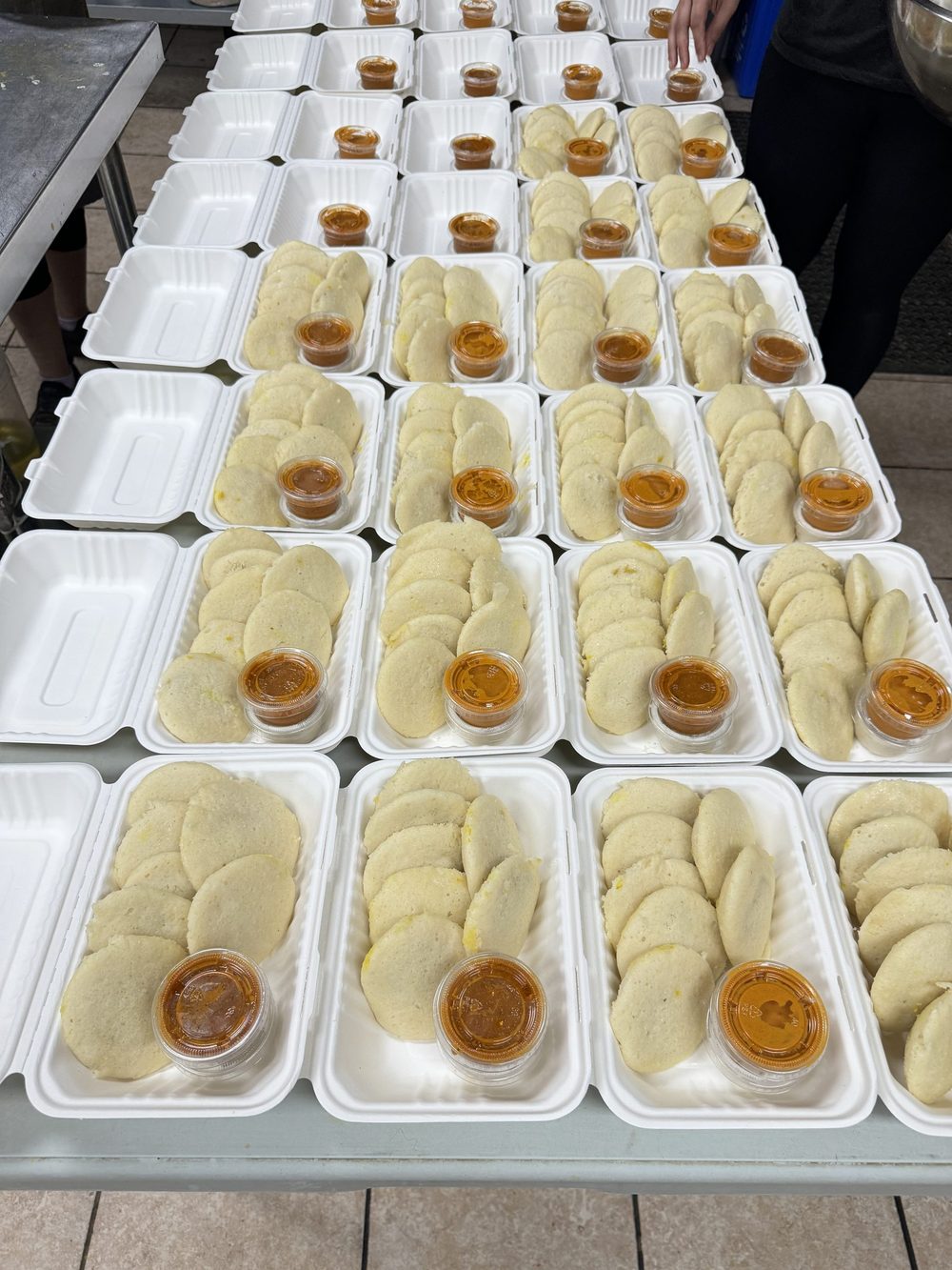 Individually portioned meals, boxed and ready