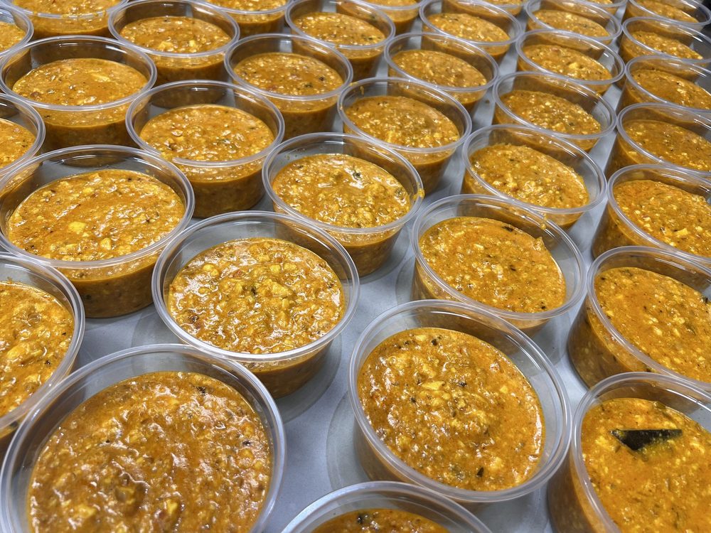 Portioned sheera cups